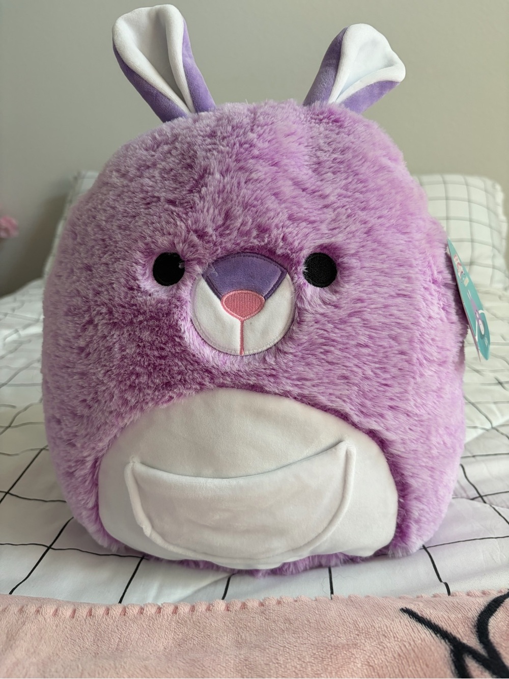 Kiki fuzzAmallows the purple kangaroo- squishmallow 12”